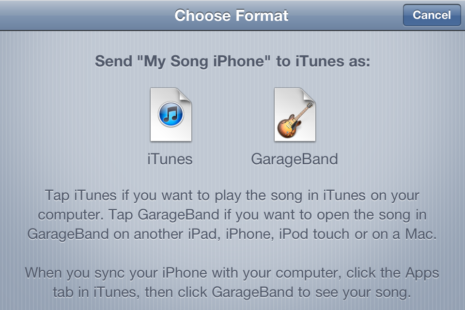 How To Transfer Garageband Files From Ipad To Imac